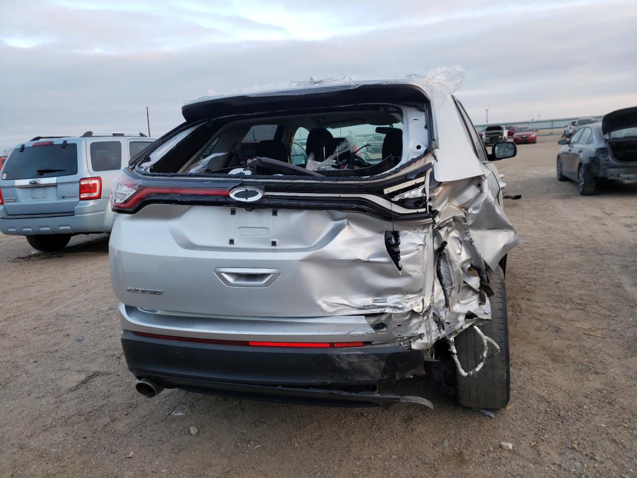 Photo 9 from auction – 2015 FORD EDGE SE with VIN 2FMTK4G80FBC11048