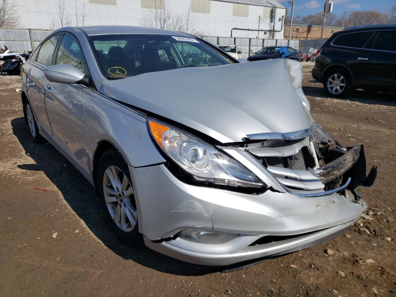 HYUNDAI SONATA GLS 2013 with VIN 5NPEB4AC5DH773958 - Photo from auction