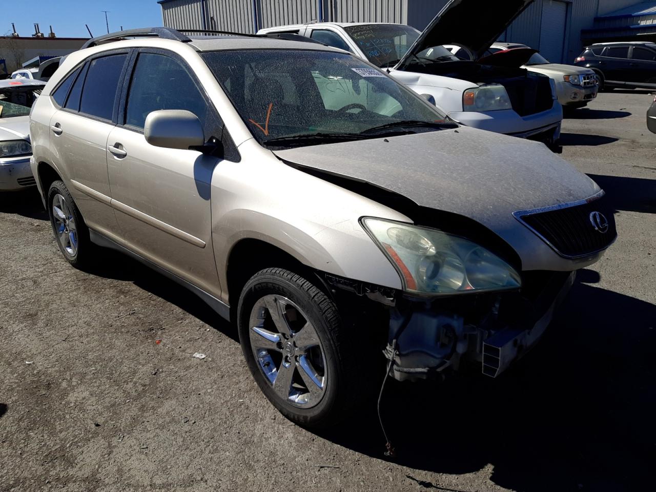 LEXUS RX 330 2004 with VIN JTJHA31UX40047378 - Photo from auction