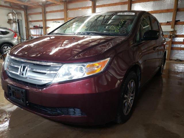 Photo 2 from auction – 2011 HONDA ODYSSEY EX with VIN 5FNRL5H64BB046505