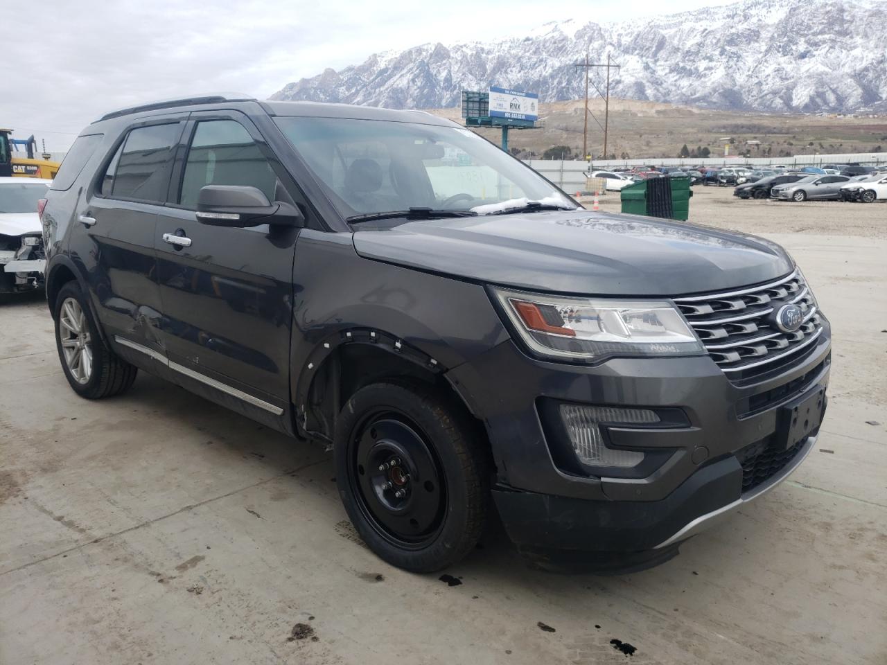 FORD EXPLORER 4 2017 with VIN 1FM5K8F84HGC38590 - Photo from auction