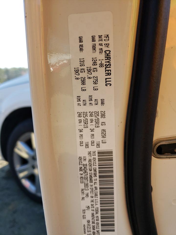 Photo 10 from auction – 2009 DODGE JOURNEY R/ with VIN 3D4GH67V39T139313