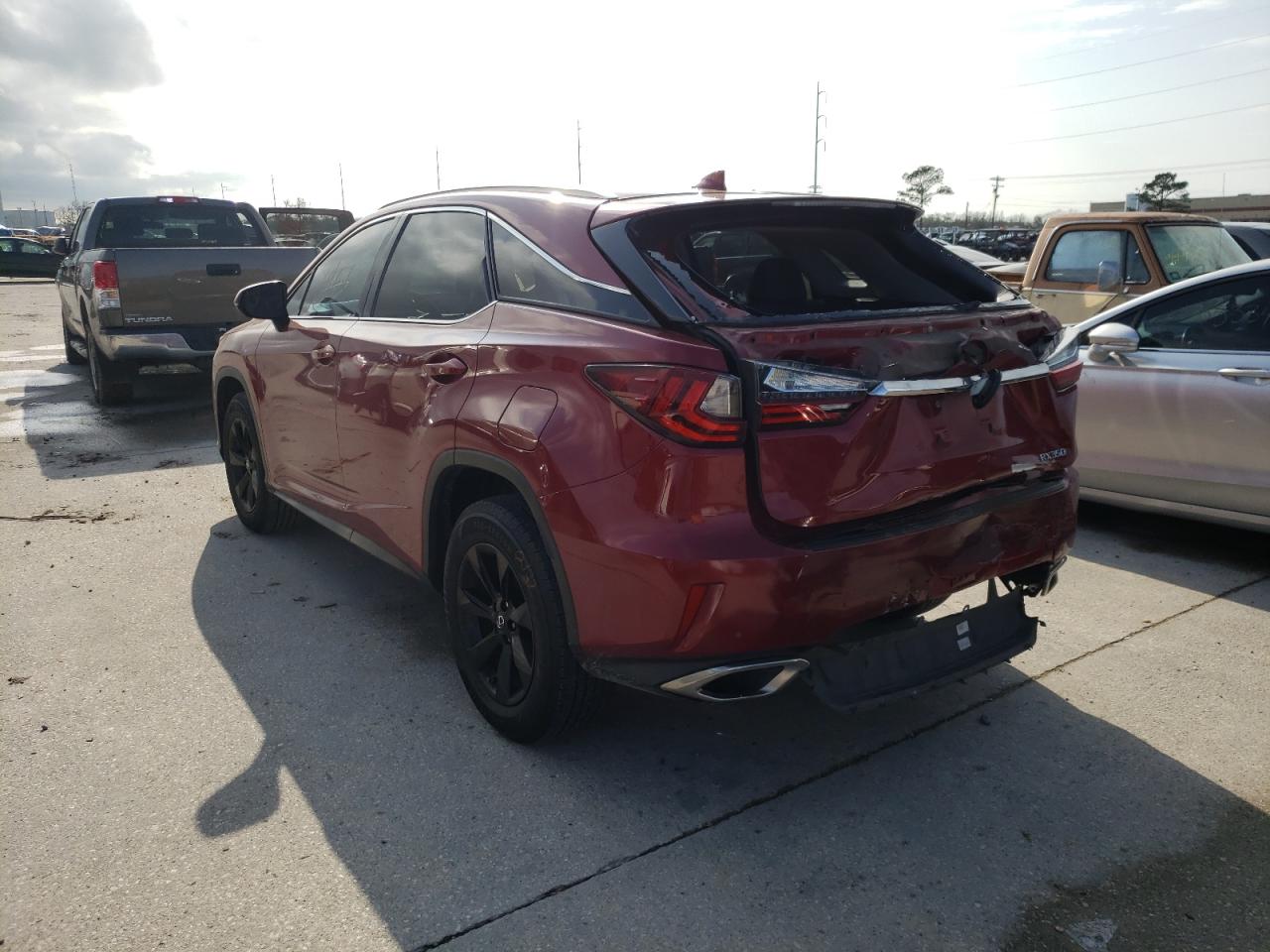 Photo 3 from auction – 2016 LEXUS RX 350 with VIN 2T2ZZMCA2GC016513
