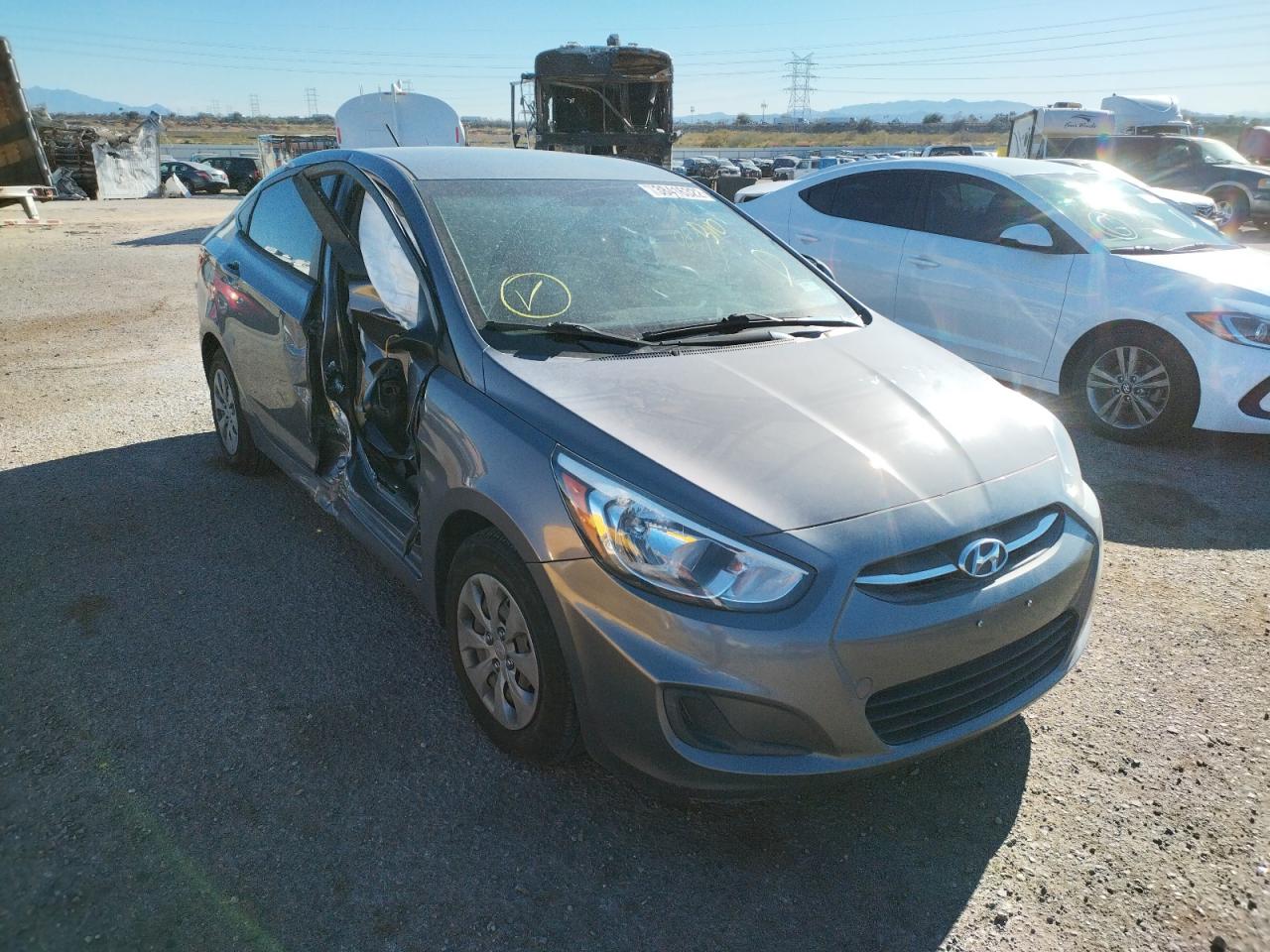 Photo 1 from auction – 2016 HYUNDAI ACCENT SE with VIN KMHCT4AE9GU041554