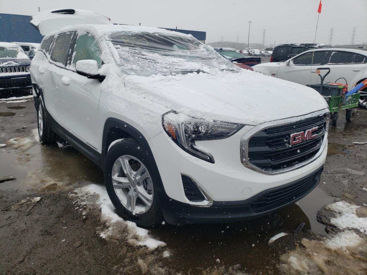 GMC TERRAIN SL 2021 with VIN 3GKALTEV1ML388483 - Photo from auction