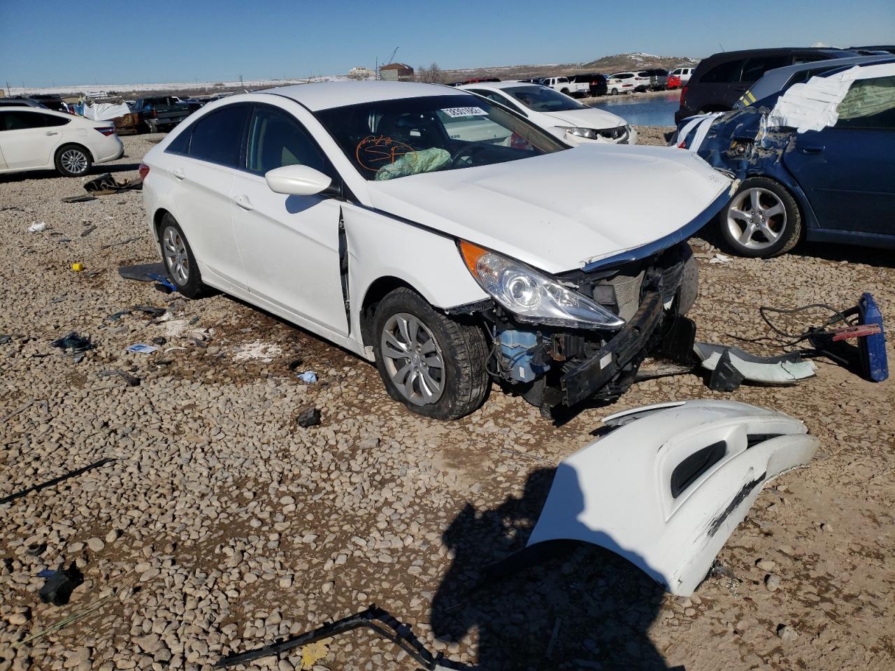 HYUNDAI SONATA GLS 2012 with VIN 5NPEB4AC8CH435324 - Photo from auction