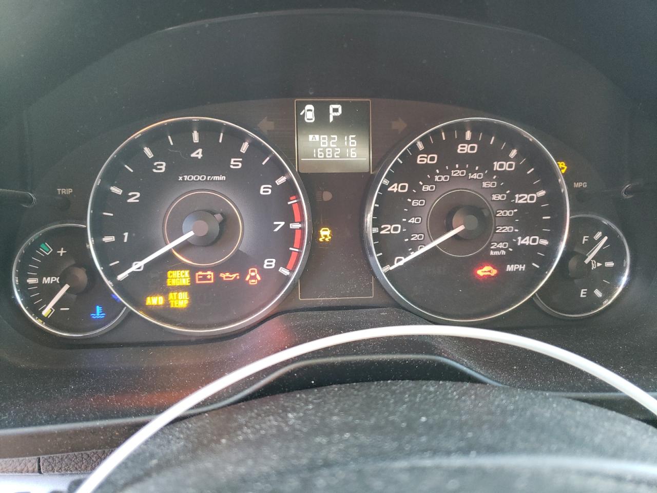 Photo 8 from auction – 2011 SUBARU LEGACY 2.5 with VIN 4S3BMCA60B3232360