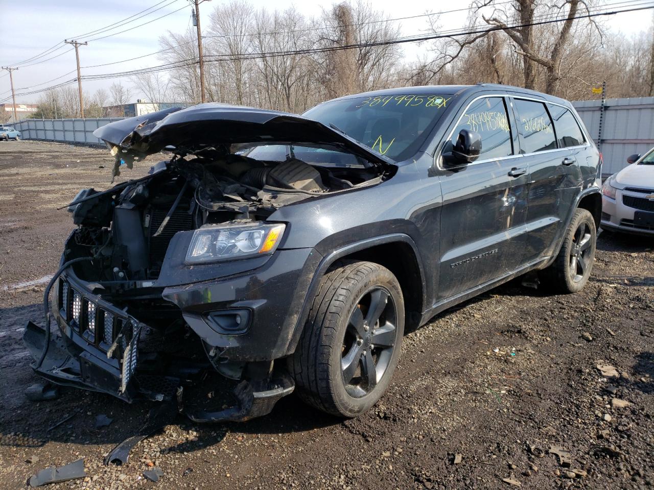 Photo 2 from auction – 2015 JEEP GRAND CHER with VIN 1C4RJFAGXFC687336