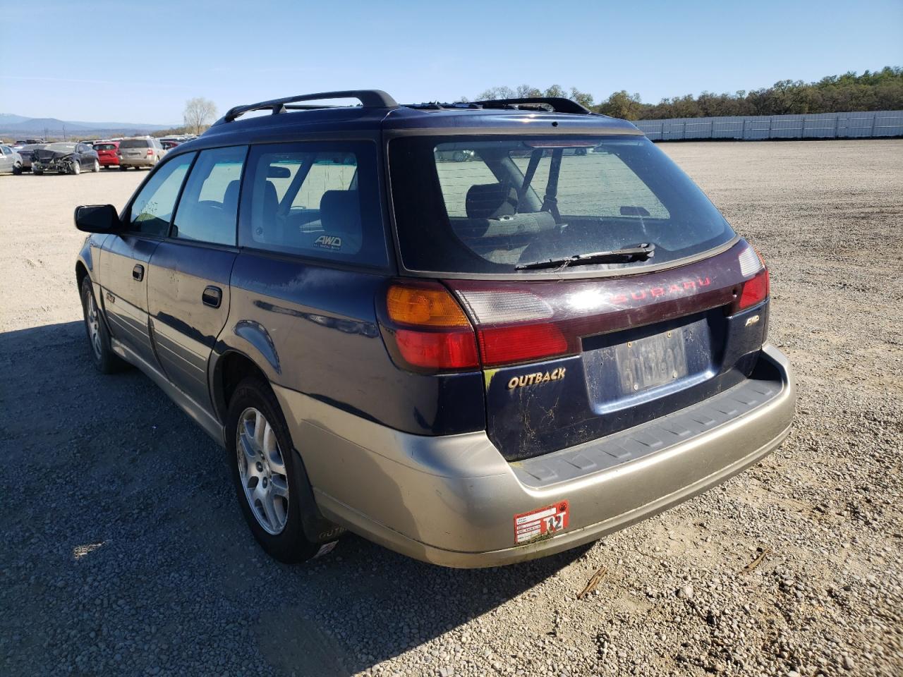 Photo 3 from auction – 2003 SUBARU LEGACY OUT with VIN 4S3BH675437636020