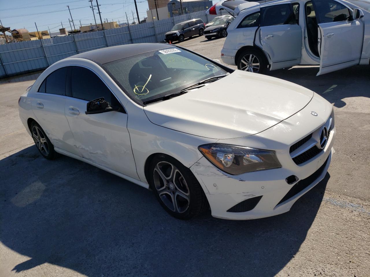 MERCEDES-BENZ CLA 250 2014 with VIN WDDSJ4EB7EN041152 - Photo from auction