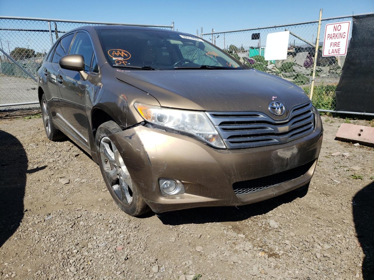 TOYOTA VENZA 2010 with VIN 4T3BK3BB7AU045355 - Photo from auction