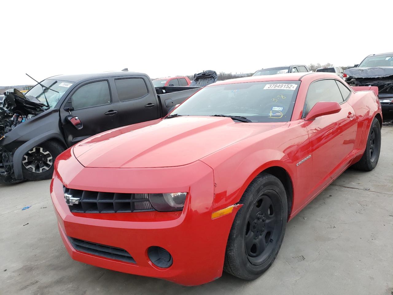 Photo 2 from auction – 2013 CHEVROLET CAMARO LS with VIN 2G1FA1E31D9181632