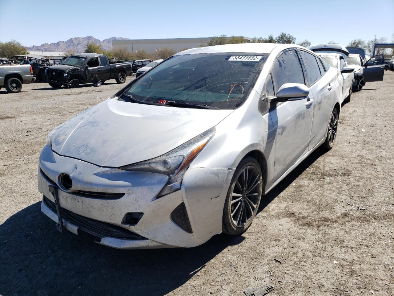 Photo 2 from auction – 2016 TOYOTA PRIUS with VIN JTDKBRFU4G3516677