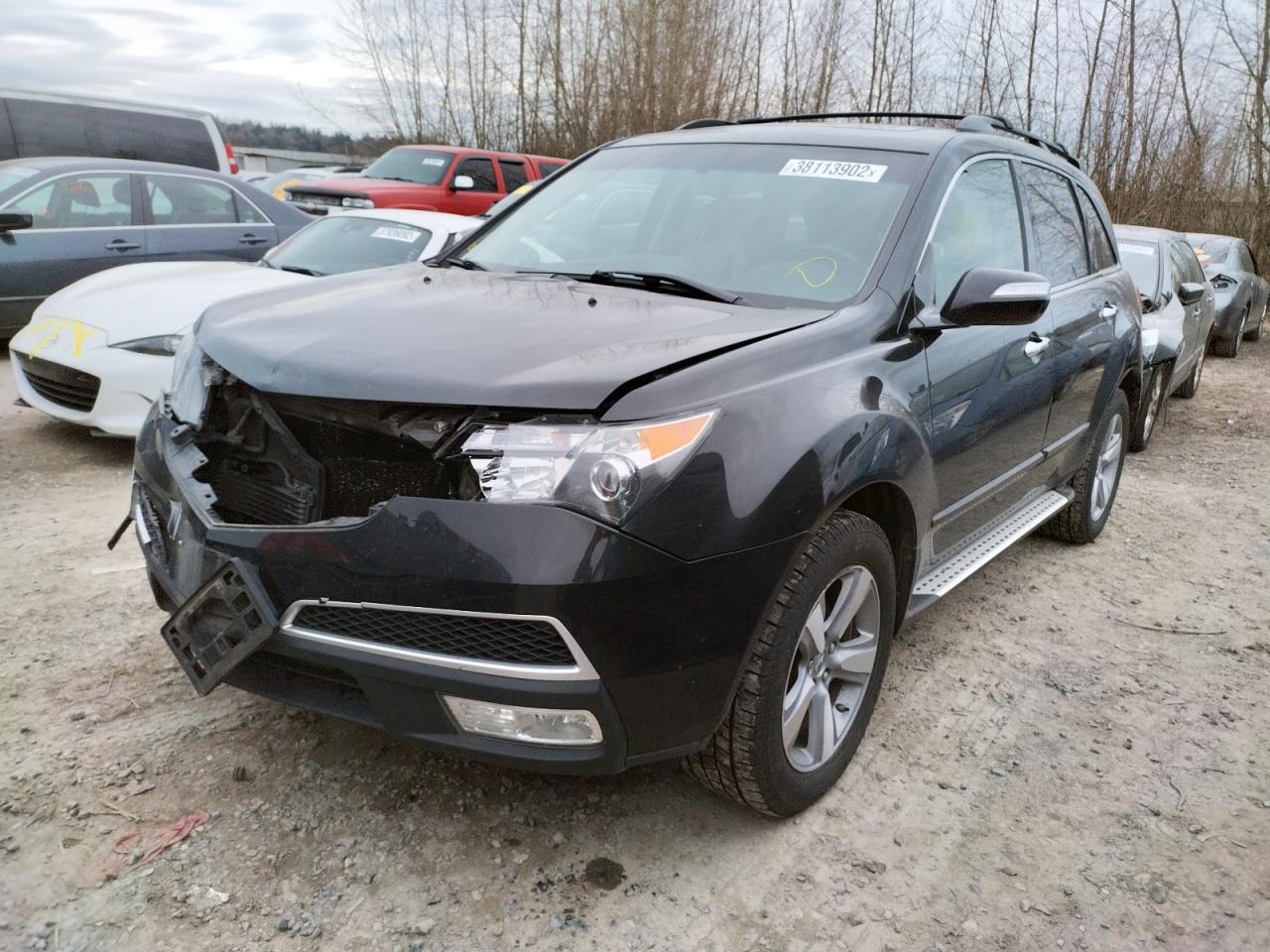 Photo 2 from auction – 2011 ACURA MDX TECHNO with VIN 2HNYD2H60BH548827
