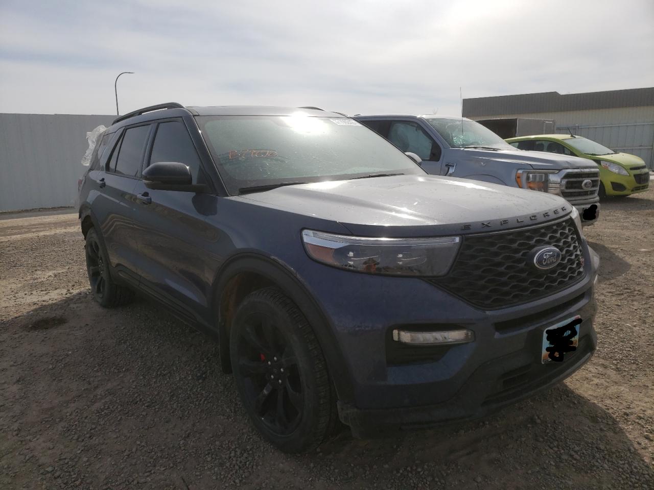 FORD EXPLORER S 2021 with VIN 1FM5K8GC6MGB79670 - Photo from auction