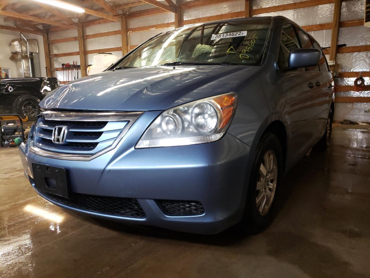 Photo 2 from auction – 2008 HONDA ODYSSEY EX with VIN 5FNRL38468B095605