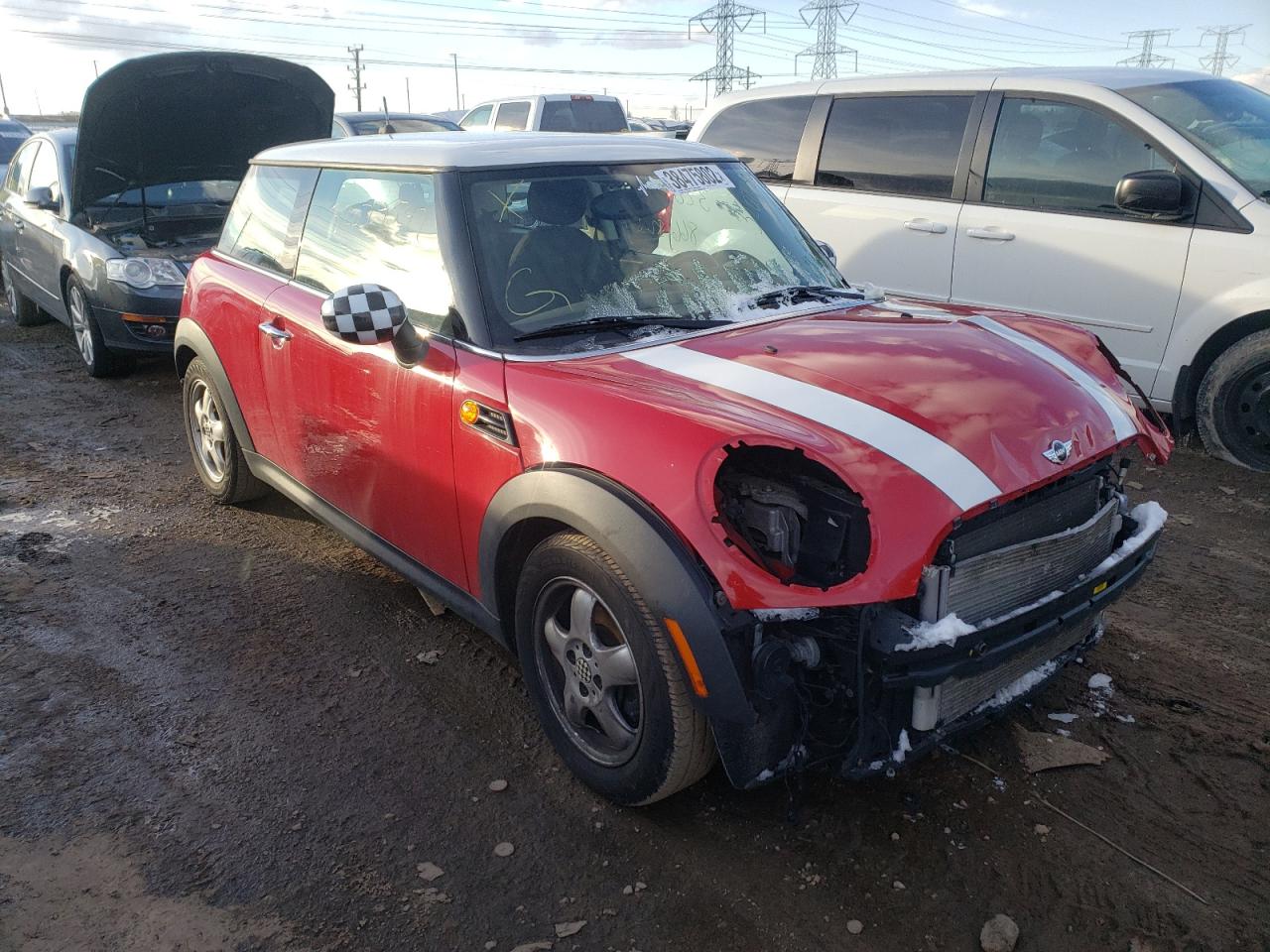 MINI COOPER 2011 with VIN WMWSU3C53BTX96330 - Photo from auction