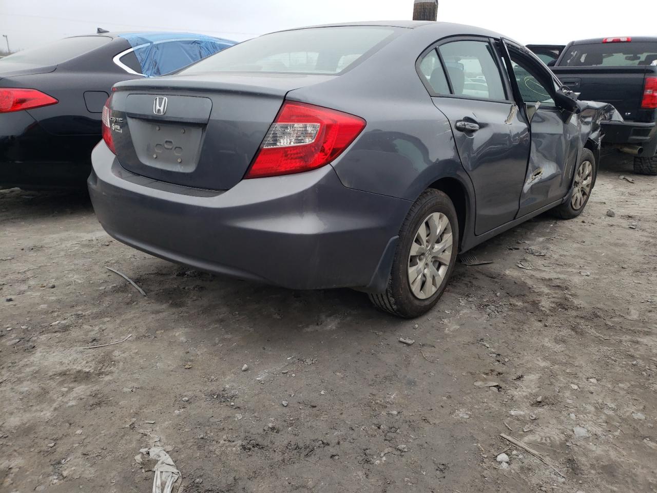 Photo 4 from auction – 2012 HONDA CIVIC LX with VIN 19XFB2F55CE099106