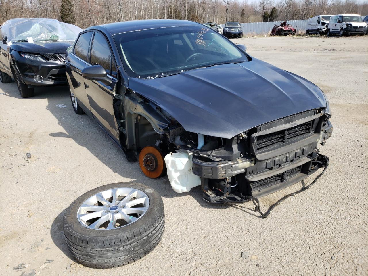 FORD FUSION SE 2017 with VIN 3FA6P0H75HR176227 - Photo from auction