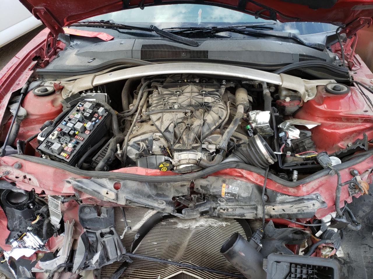 Photo 7 from auction – 2014 CHEVROLET CAMARO LT with VIN 2G1FB3D33E9261588