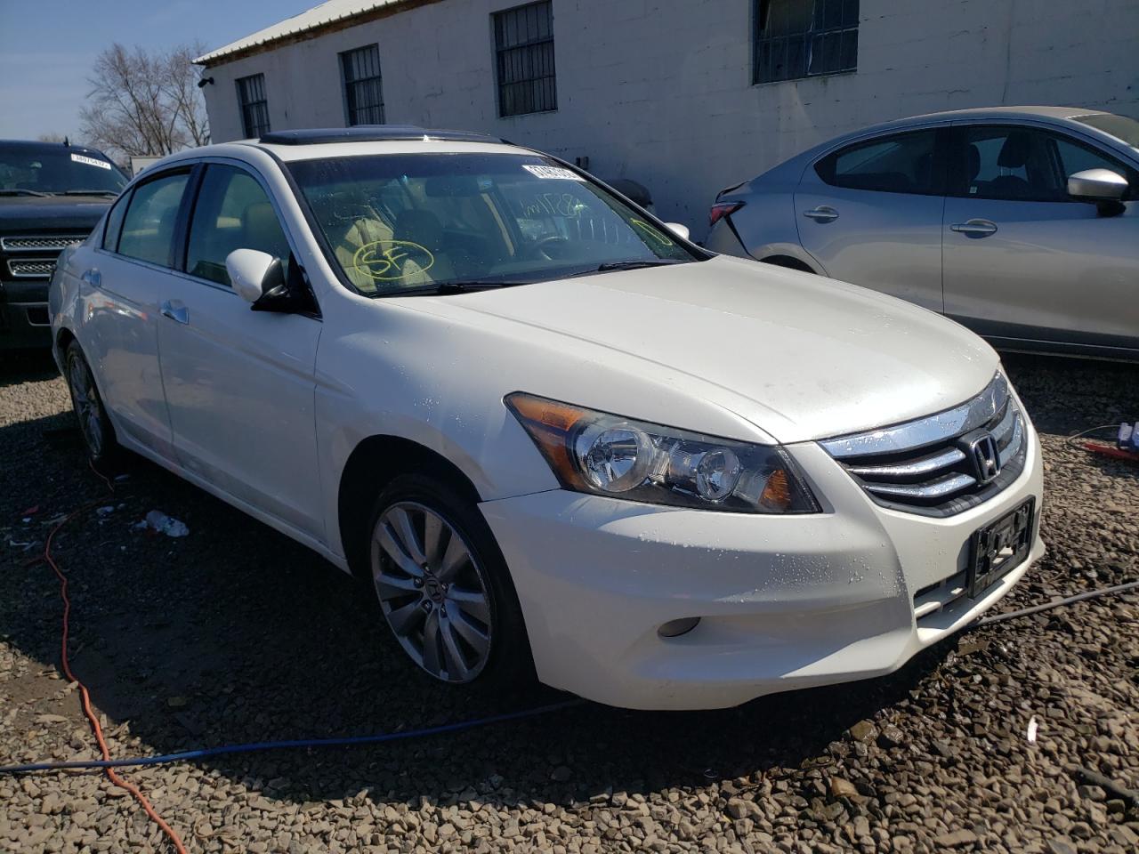 HONDA ACCORD EXL 2012 with VIN 1HGCP3F81CA037825 - Photo from auction