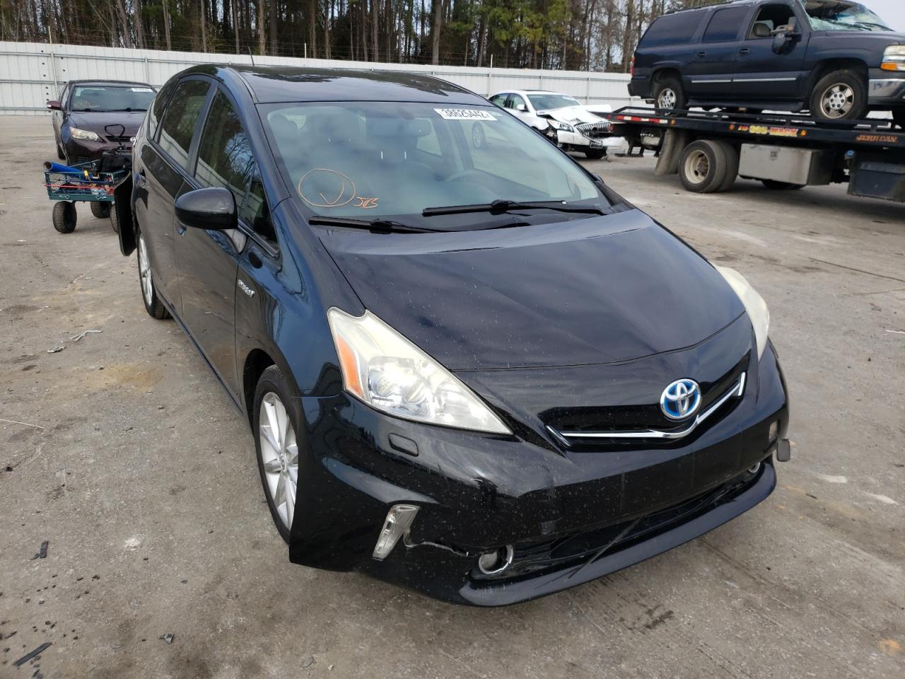 TOYOTA PRIUS V 2012 with VIN JTDZN3EU6C3183252 - Photo from auction