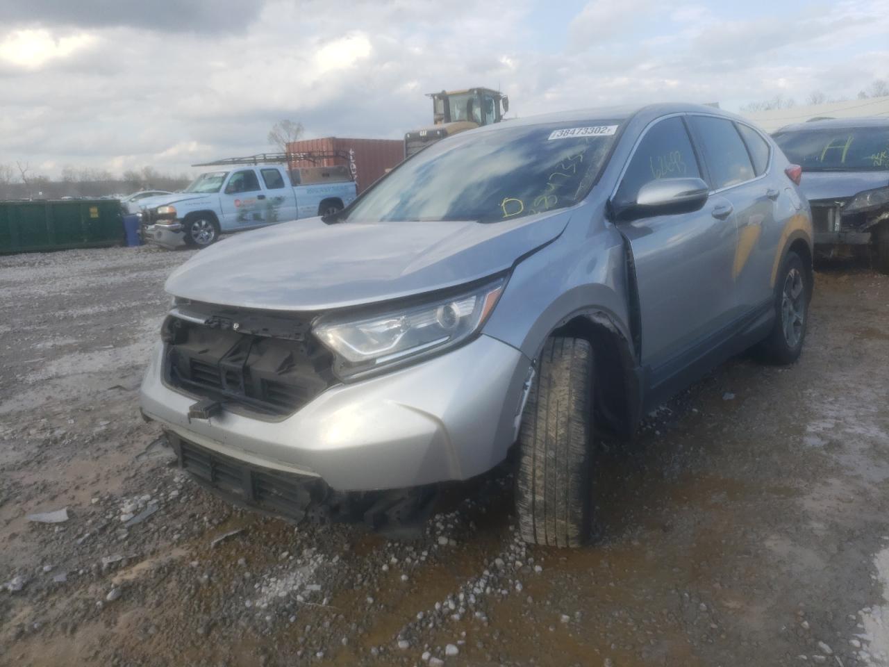 Photo 2 from auction – 2017 HONDA CR-V EX with VIN 5J6RW1H52HL002980