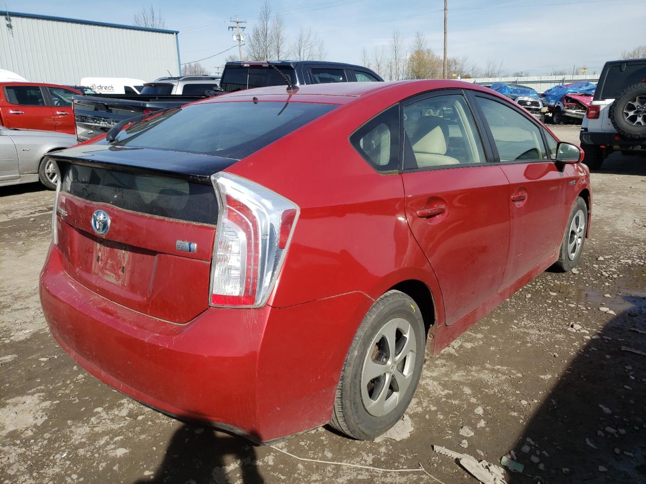 Photo 4 from auction – 2012 TOYOTA PRIUS with VIN JTDKN3DU4C1511346