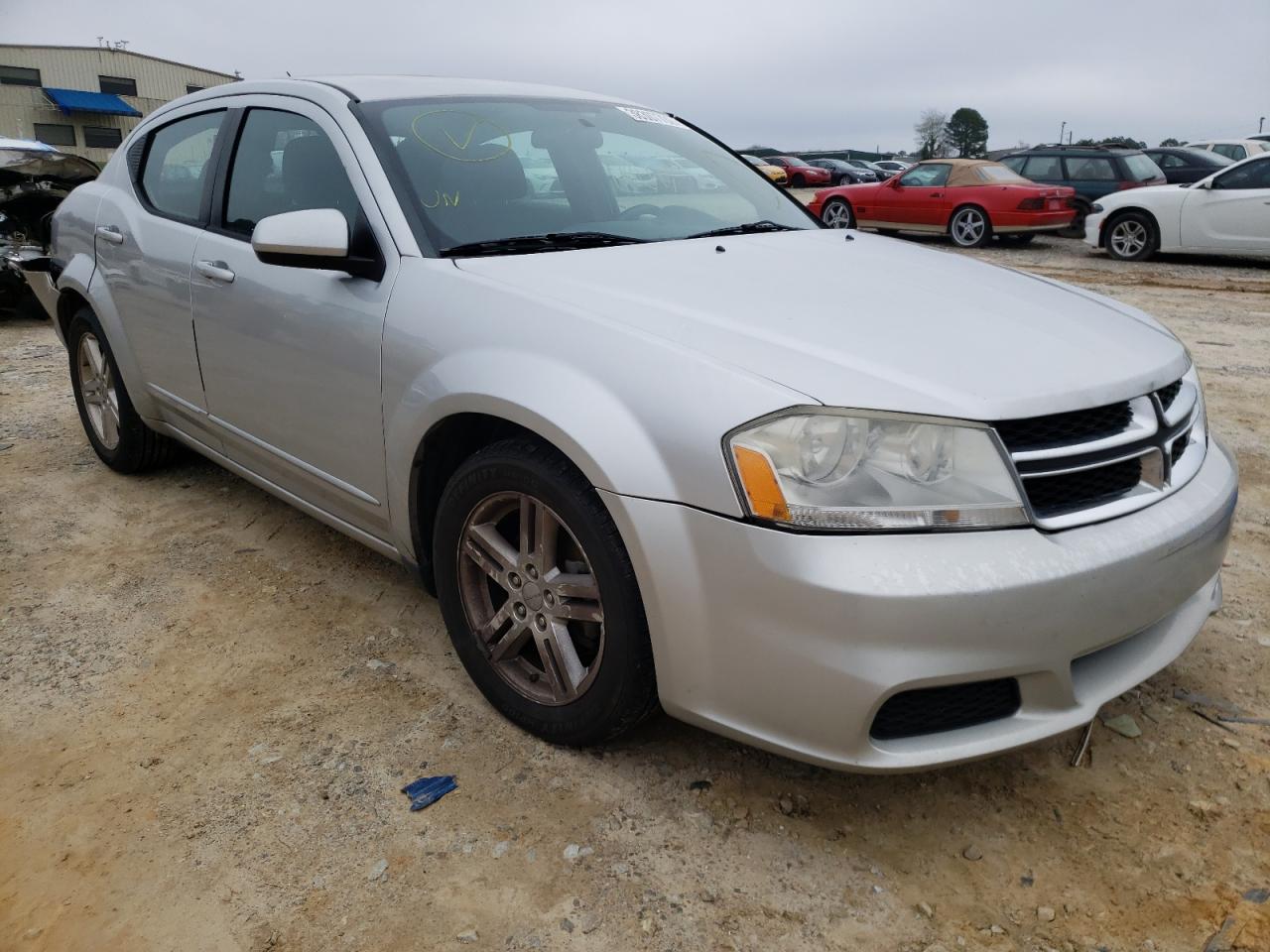 DODGE AVENGER SX 2012 con VIN 1C3CDZCB6CN179207 - Foto de la subasta