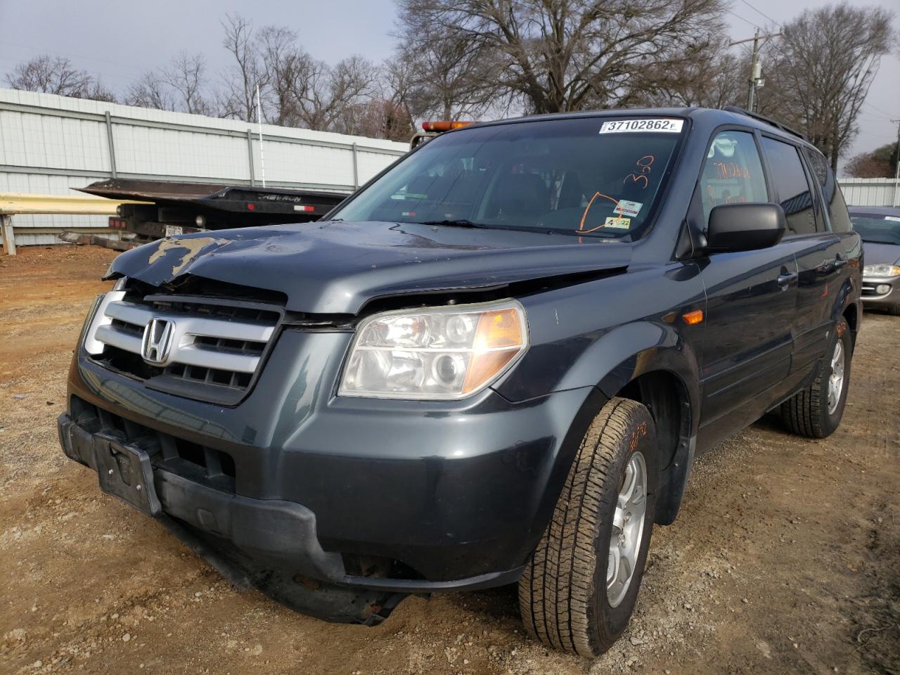 Photo 2 from auction – 2006 HONDA PILOT EX with VIN 5FNYF28766B043864