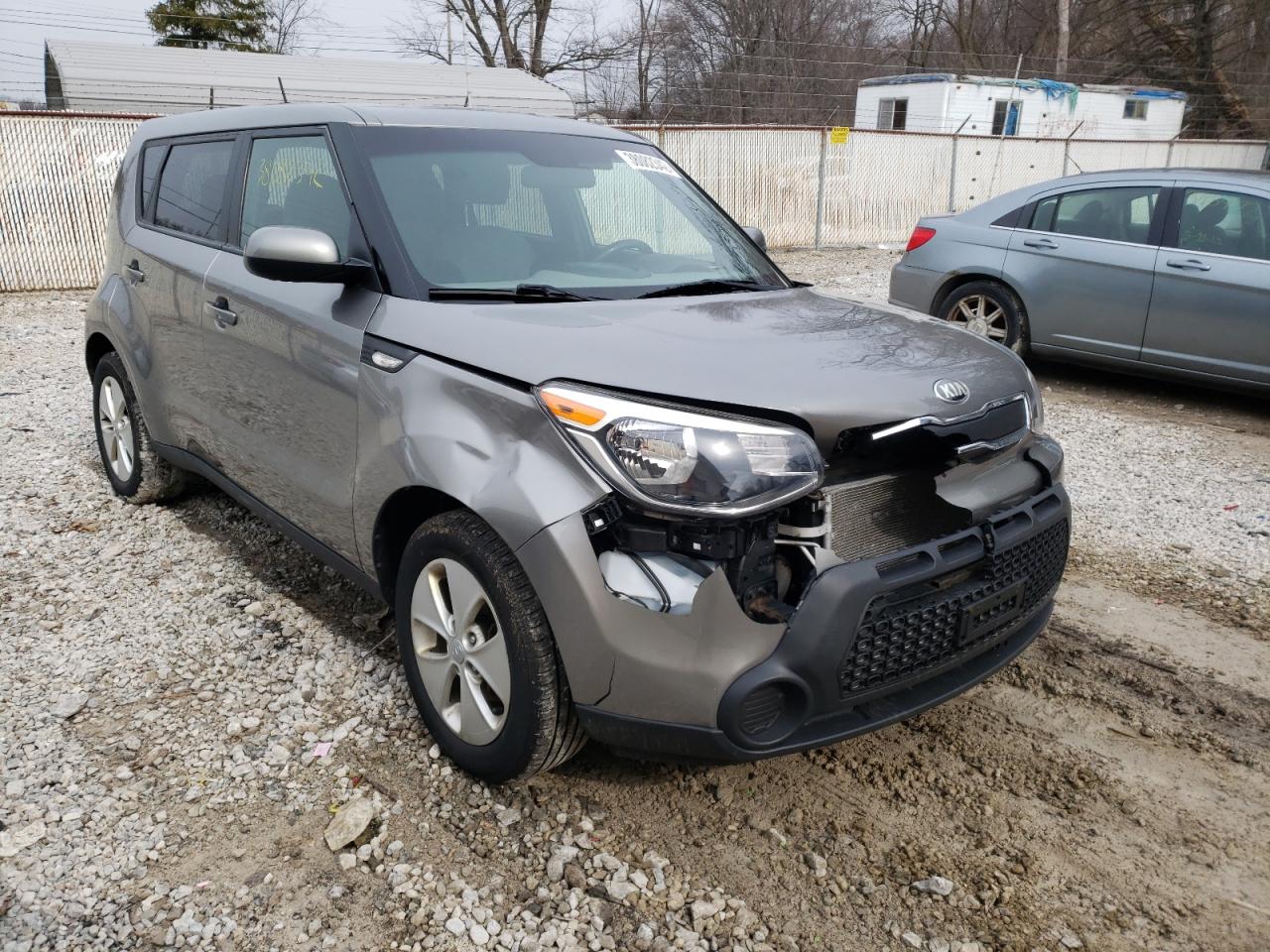KIA SOUL 2014 with VIN KNDJN2A25E7106153 - Photo from auction