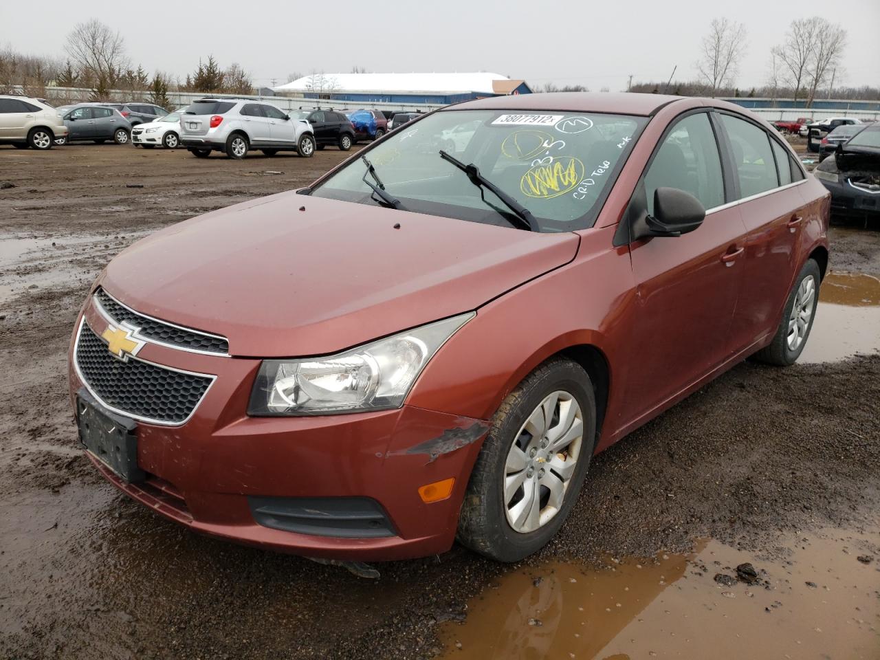 Photo 2 from auction – 2012 CHEVROLET CRUZE LS with VIN 1G1PC5SH3C7358977
