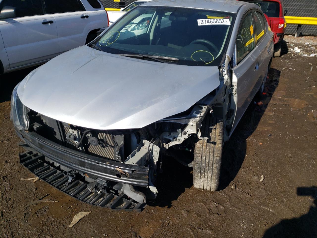 Photo 9 from auction – 2019 NISSAN SENTRA S with VIN 3N1AB7AP1KY228071