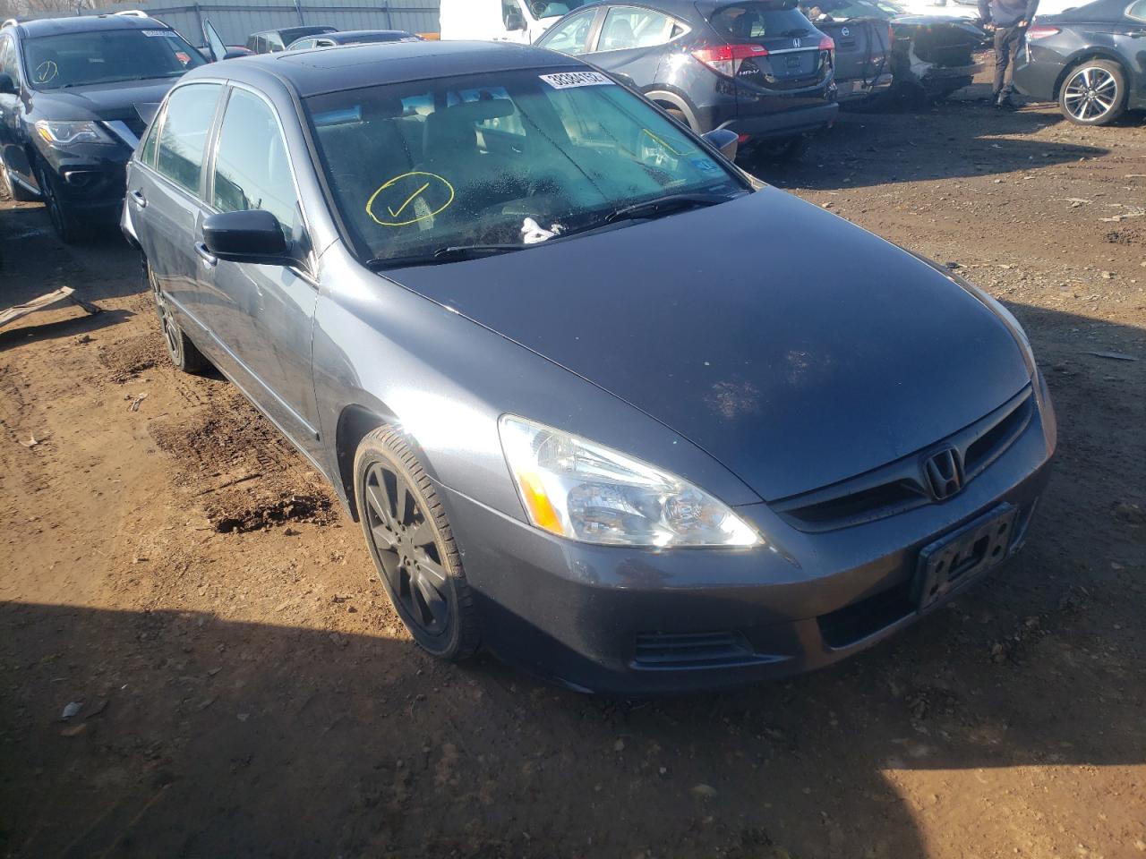 HONDA ACCORD EX 2007 with VIN 1HGCM66547A088886 - Photo from auction