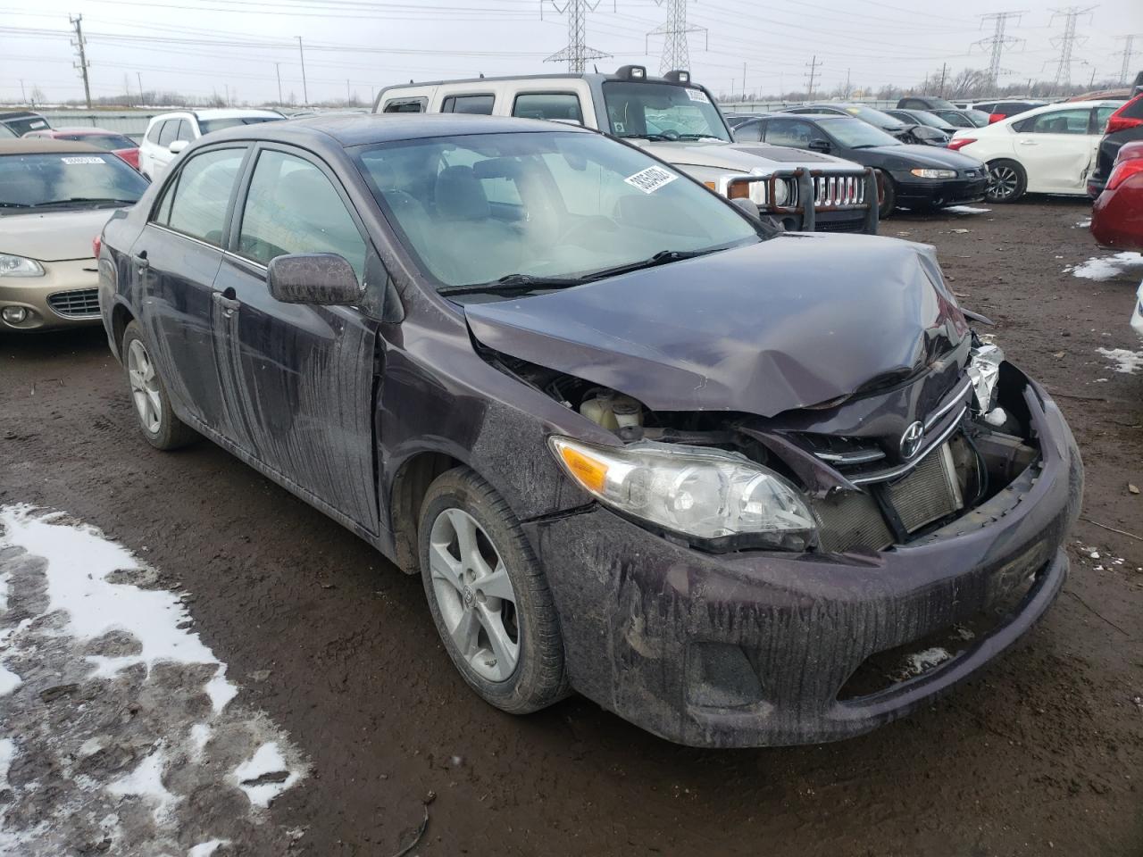 TOYOTA COROLLA BA 2013 with VIN 2T1BU4EE8DC081995 - Photo from auction
