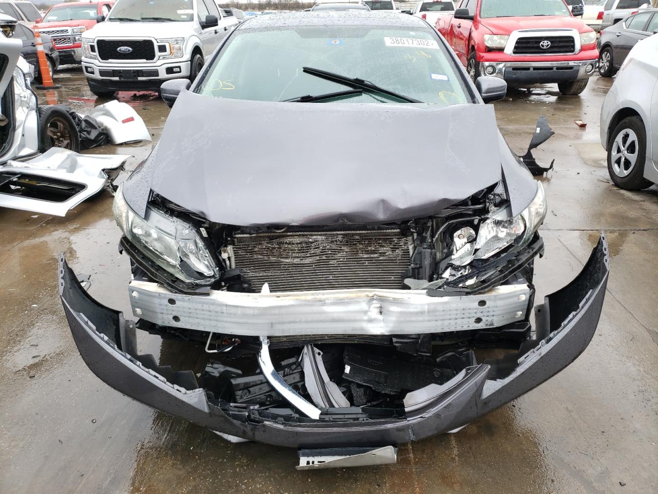 Photo 9 from auction – 2014 HONDA CIVIC EX with VIN 19XFB2F80EE038727