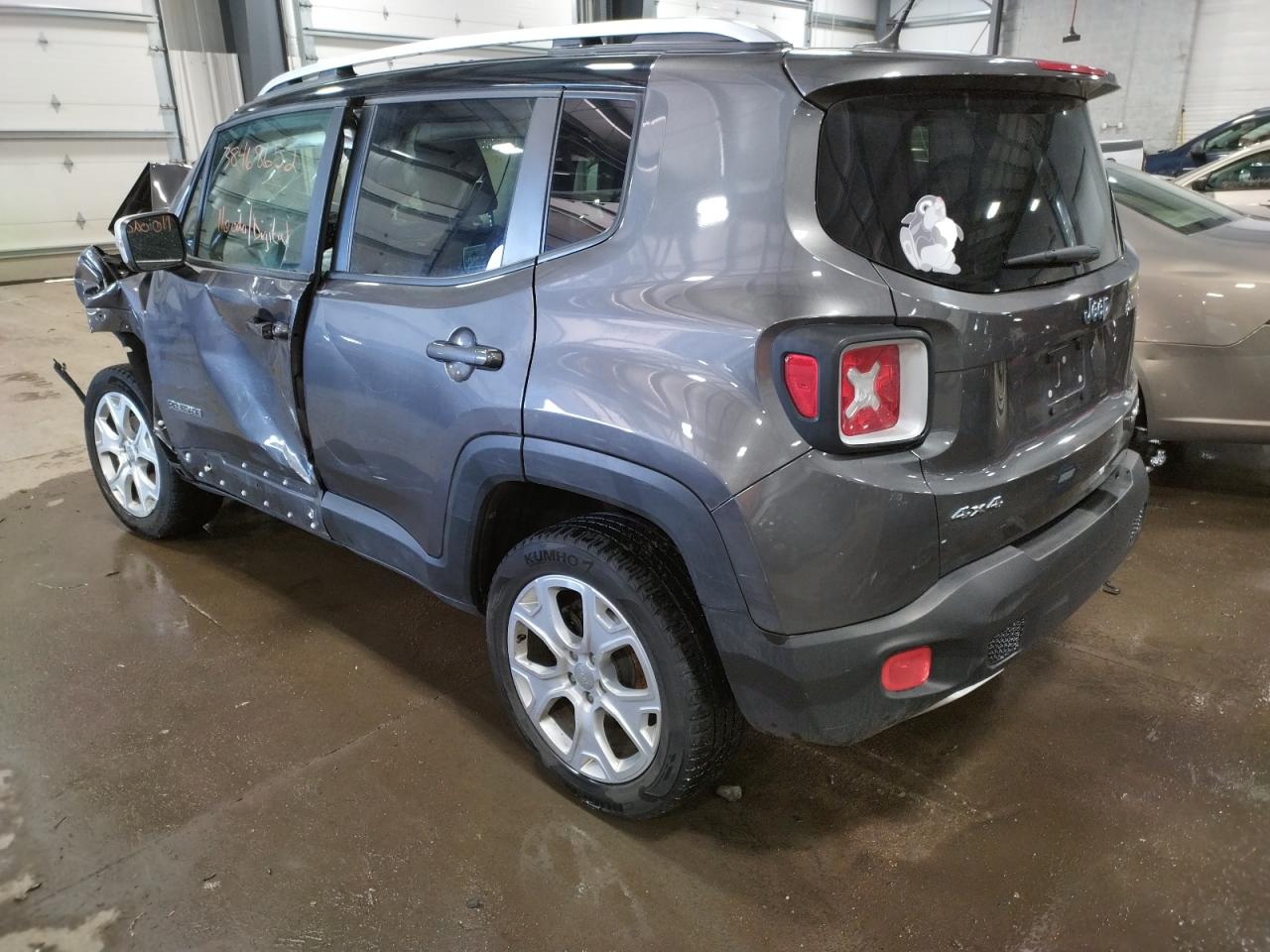 Photo 3 from auction – 2017 JEEP RENEGADE L with VIN ZACCJBDB4HPE44277