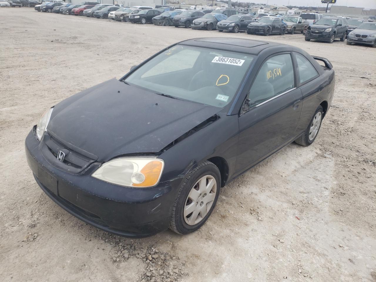 Photo 2 from auction – 2001 HONDA CIVIC SI with VIN 1HGEM22941L102615