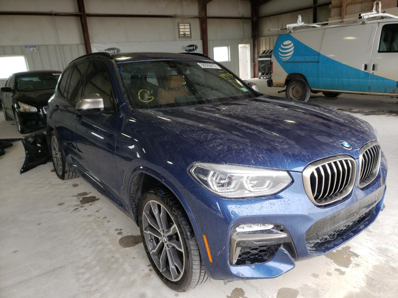 BMW X3 XDRIVEM 2018 with VIN 5UXTS3C53J0Y99436 - Photo from auction