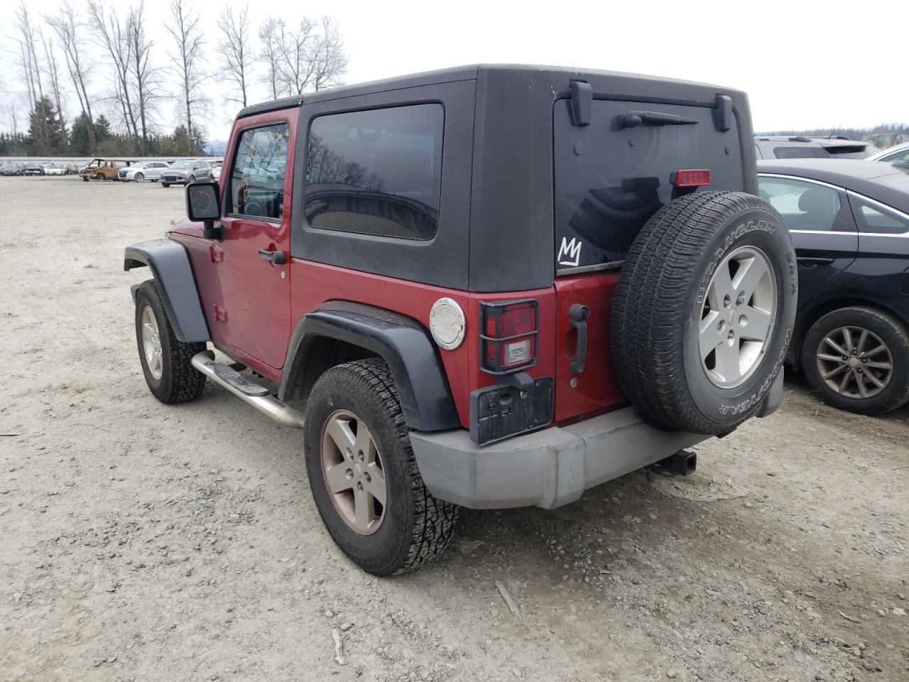 Photo 3 from auction – 2008 JEEP WRANGLER X with VIN 1J4FA24118L589912