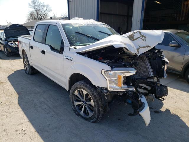 FORD F150 SUPER 2020 with VIN 1FTEW1EP4LKD14405 - Photo from auction