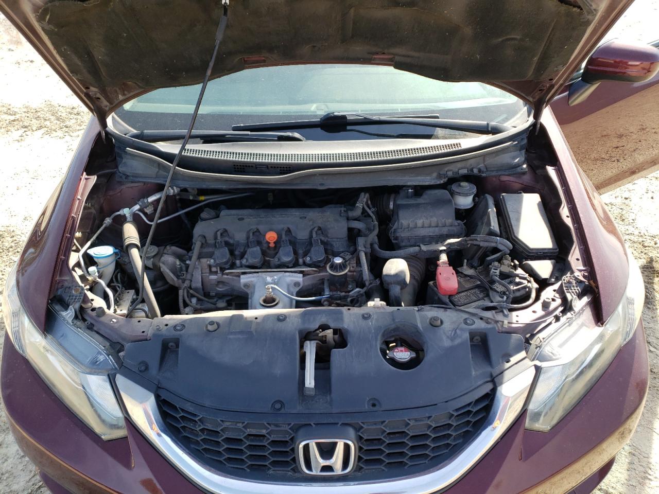 Photo 7 from auction – 2015 HONDA CIVIC LX with VIN 19XFB2F5XFE039245