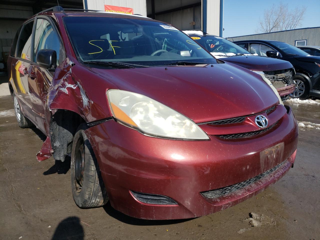TOYOTA SIENNA CE 2006 with VIN 5TDZA23C76S456461 - Photo from auction