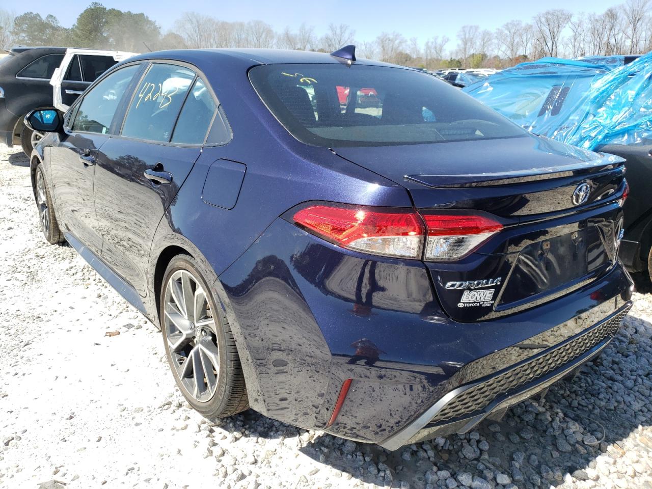 Photo 3 from auction – 2020 TOYOTA COROLLA SE with VIN 5YFS4RCE8LP015851