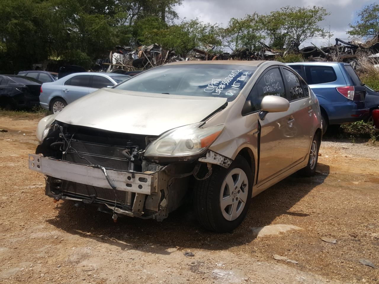 Photo 2 from auction – 2011 TOYOTA PRIUS with VIN JTDKN3DU2B1449315