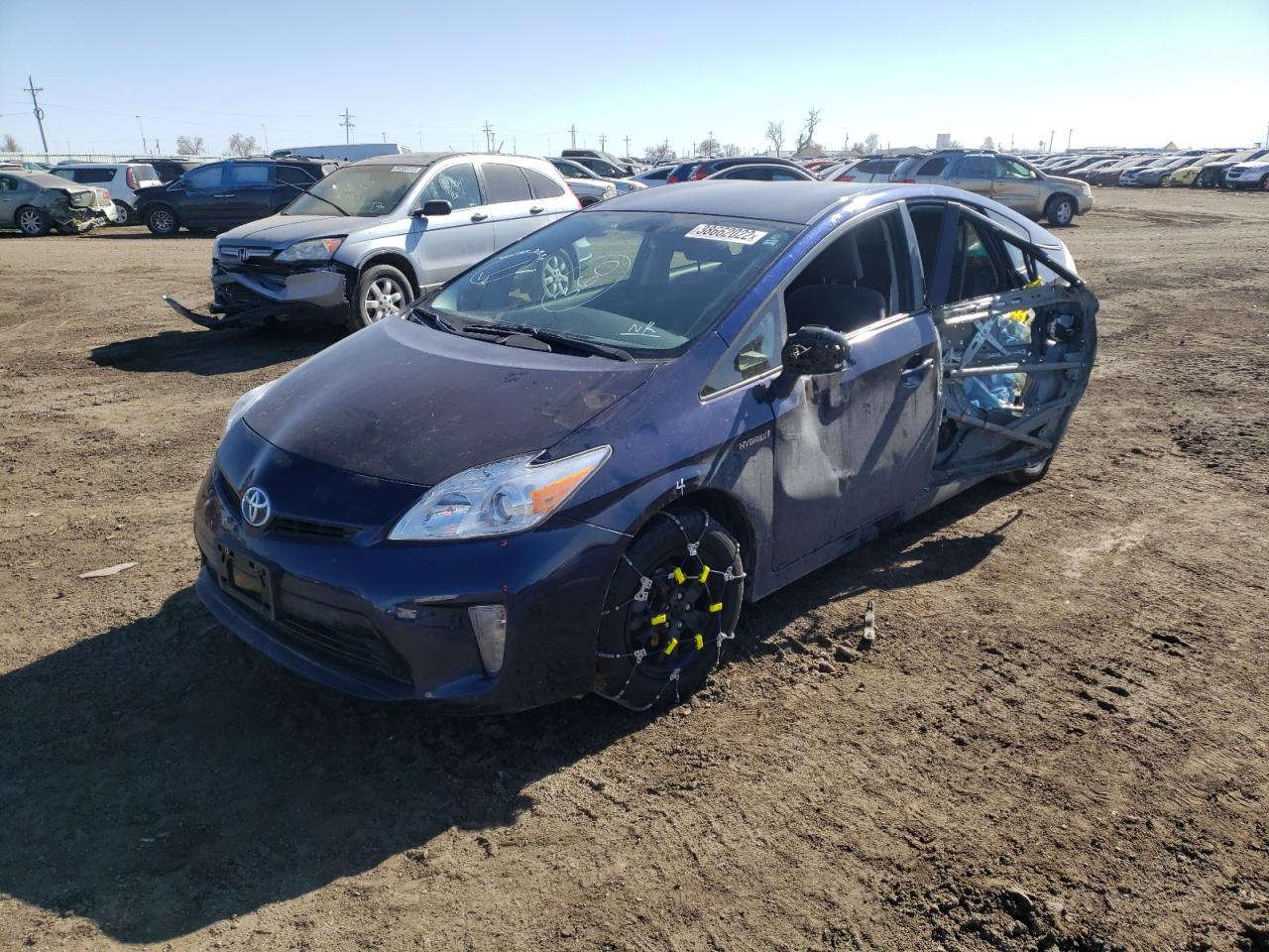 Photo 2 from auction – 2013 TOYOTA PRIUS with VIN JTDKN3DU6D1712795
