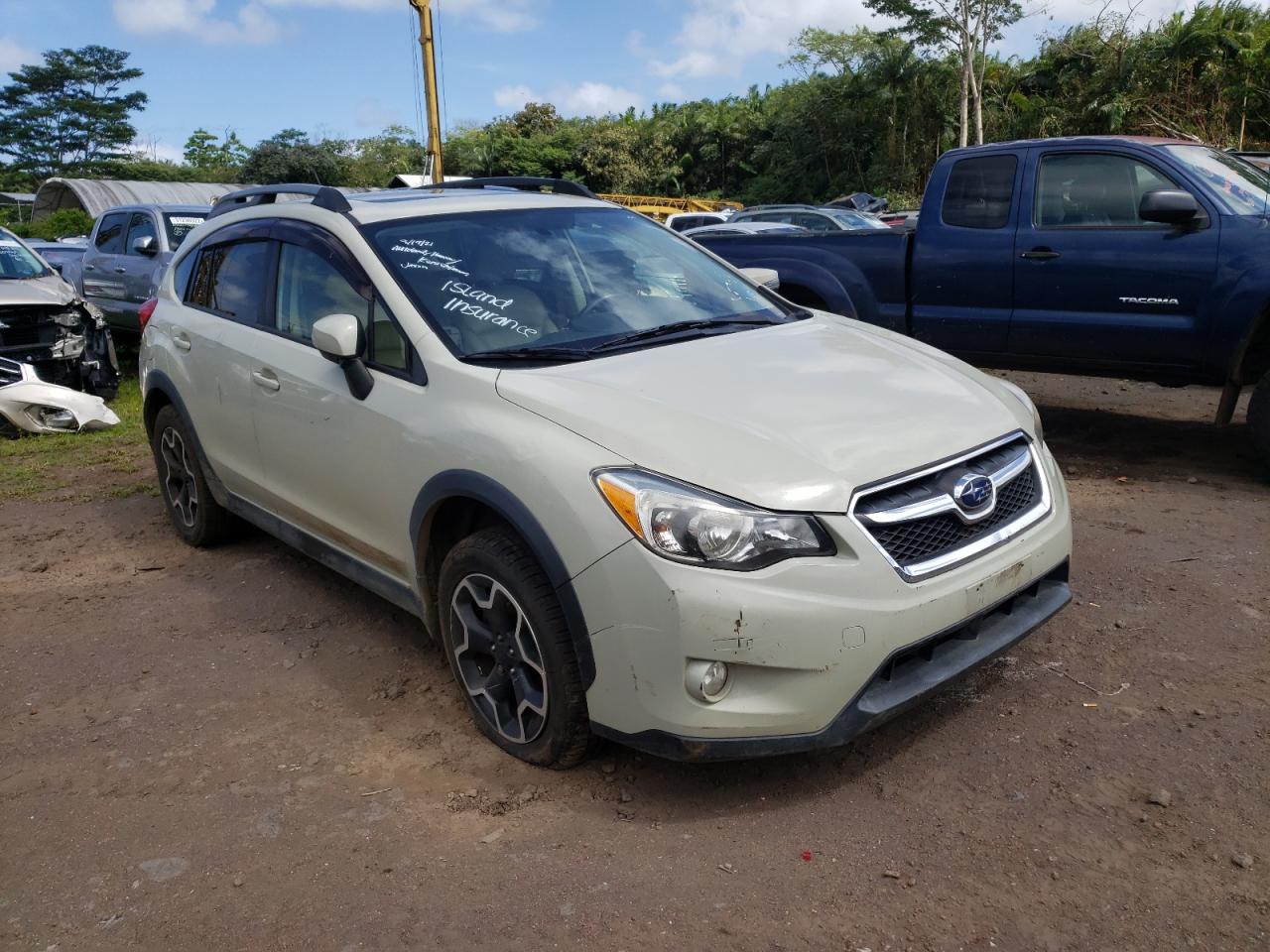 SUBARU XV CROSSTR 2015 with VIN JF2GPAPC2F8219862 - Photo from auction