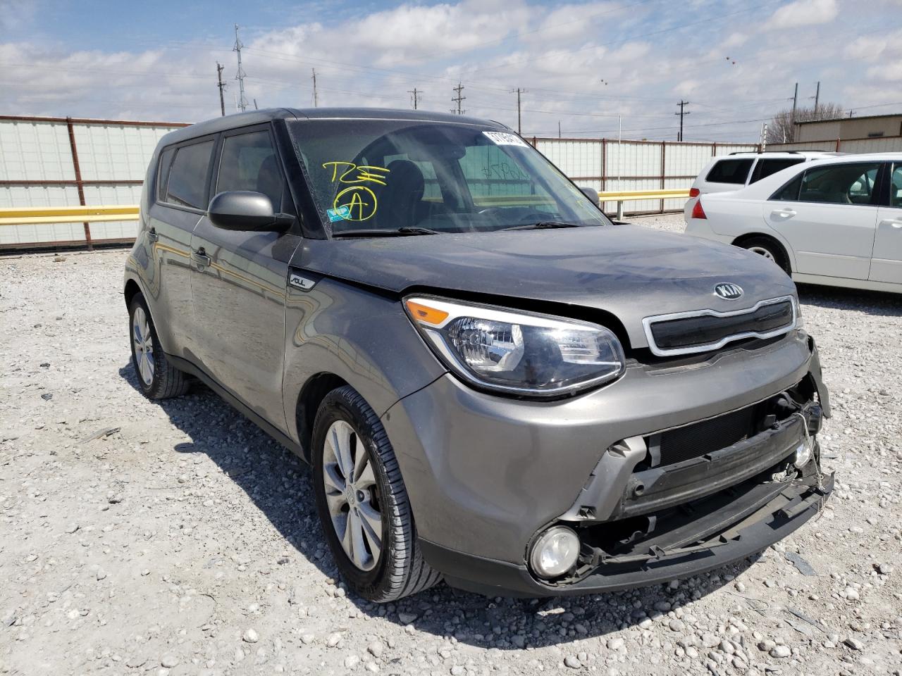 KIA SOUL + 2016 with VIN KNDJP3A53G7333242 - Photo from auction