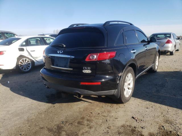 Photo 4 from auction – 2004 INFINITI FX35 with VIN JNRAS08W14X224401