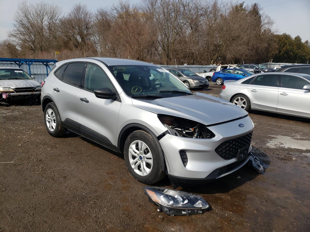 FORD ESCAPE S 2020 with VIN 1FMCU0F63LUA03318 - Photo from auction